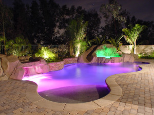 purple pool