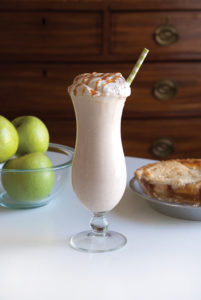 Apple pie milkshake